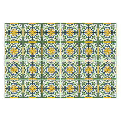 Samolepka na dlaždice Exotické dlaždice