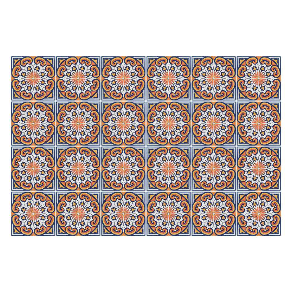 Nálepka na dlaždice Organický design