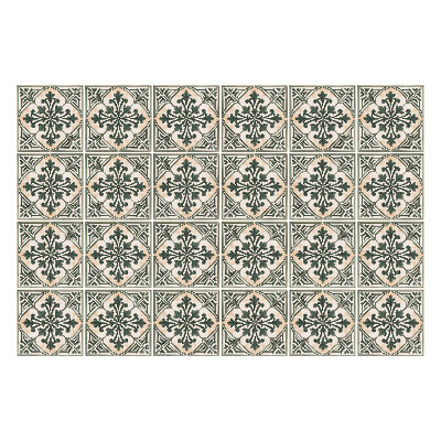 Nálepka na dlaždice Květinové dlaždice