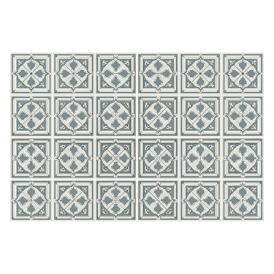 Nálepka na dlaždice Geometrické ornamenty ve čtvercích