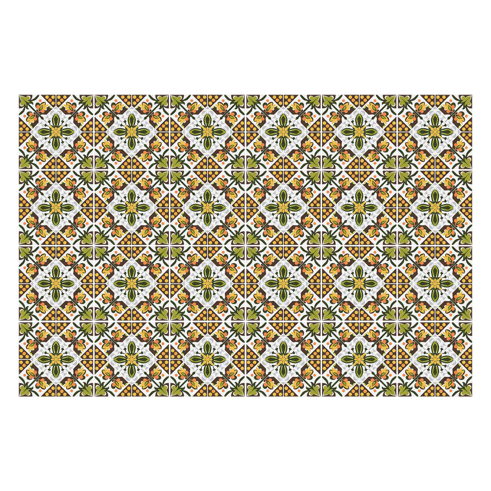 Samolepka na dlaždice Dekorativní ozdoby ze síťoviny