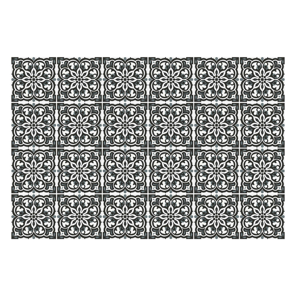 Samolepka na dlaždice Elegantní, výrazné dlaždice