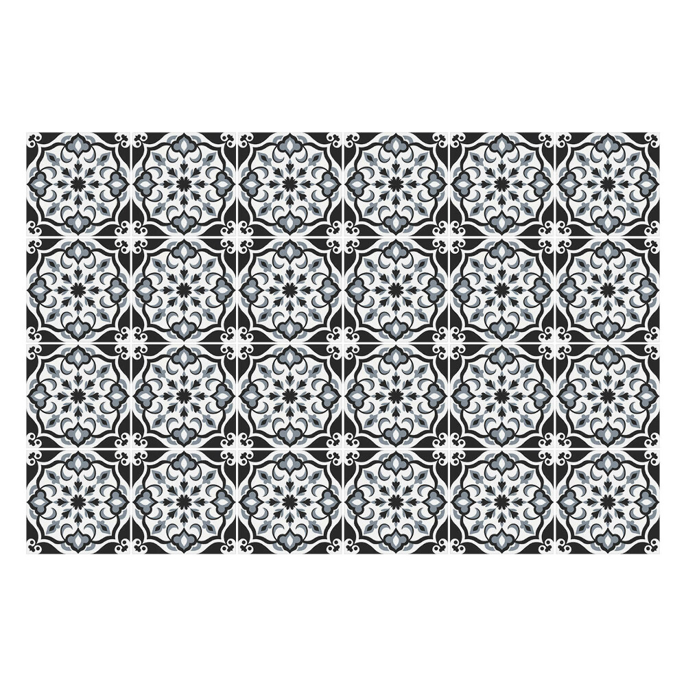 Nálepka na dlaždice Elegantní zdobené dlaždice