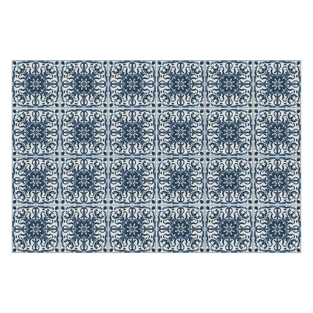 Nálepka na dlaždice Zdobené dlaždice