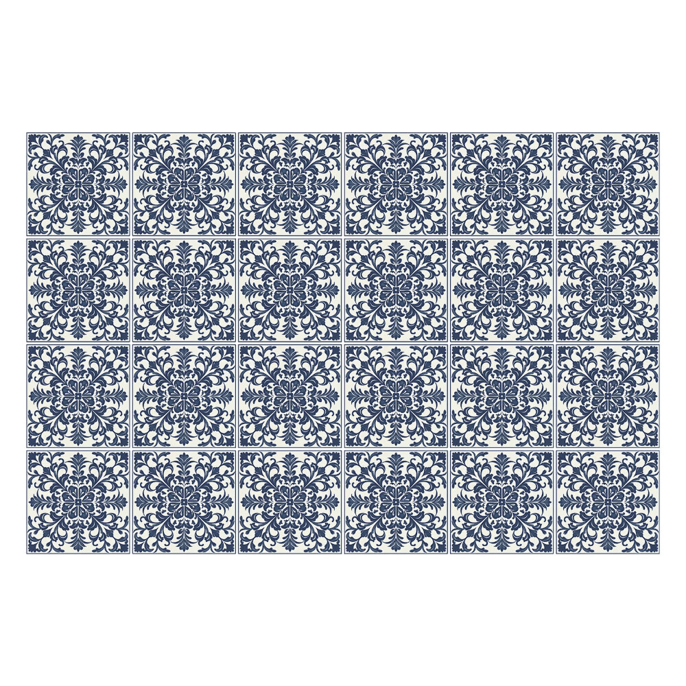 Samolepka na dlaždice Ornamentální dlaždice