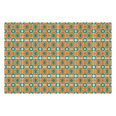 Samolepka na dlaždice Oválné vintage tvary