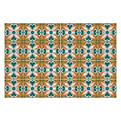 Nálepka na dlaždice Barevný vzor dlaždic