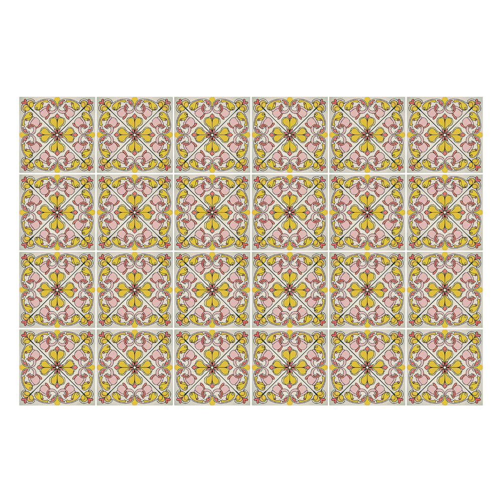 Nálepka na dlaždice Pastelové dlaždice