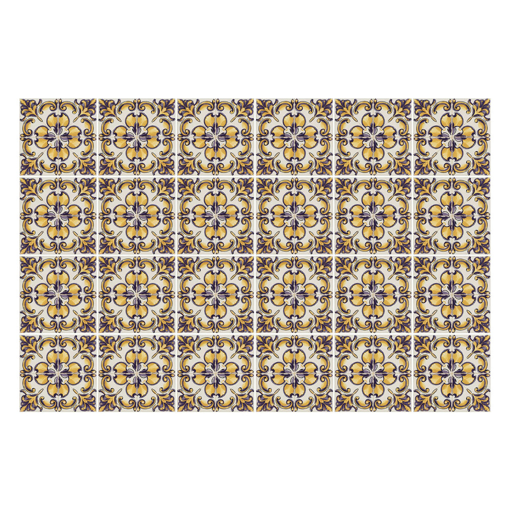 Nálepka na dlaždice Pravidelné dekorace