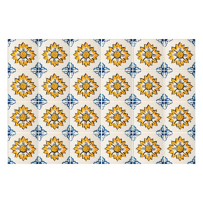 Nálepka na dlaždice Retro slunečnice