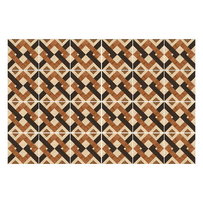 Samolepka na dlaždice Geometrické uspořádání čar