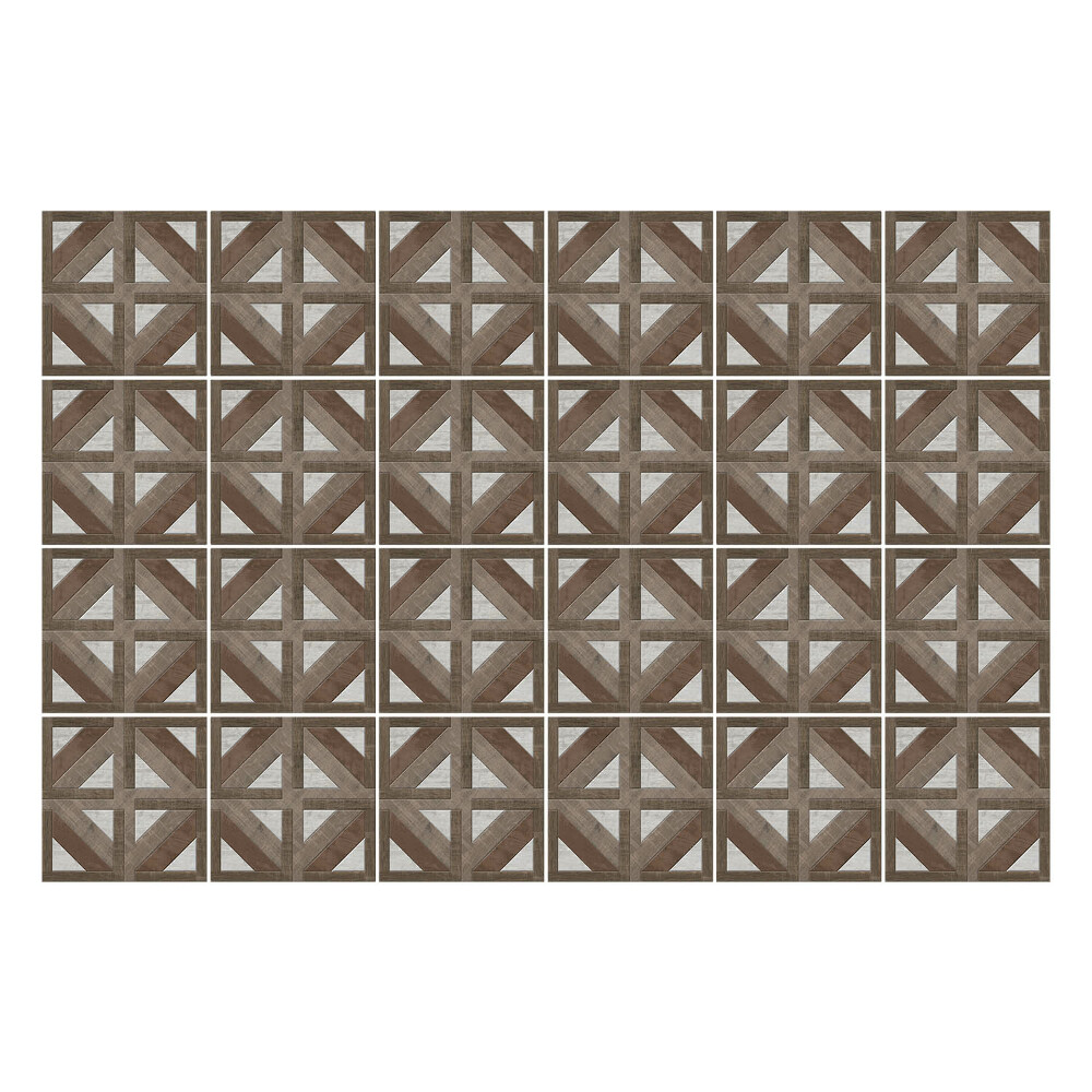 Samolepka na dlaždice Motiv křížových prken