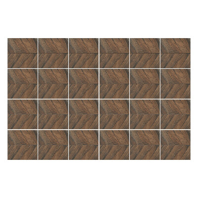 Nálepka na dlaždice Dřevěná rybí kost