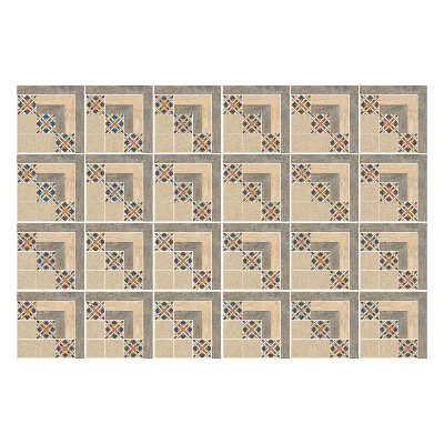 Nálepka na dlaždice Zdobené dlaždice