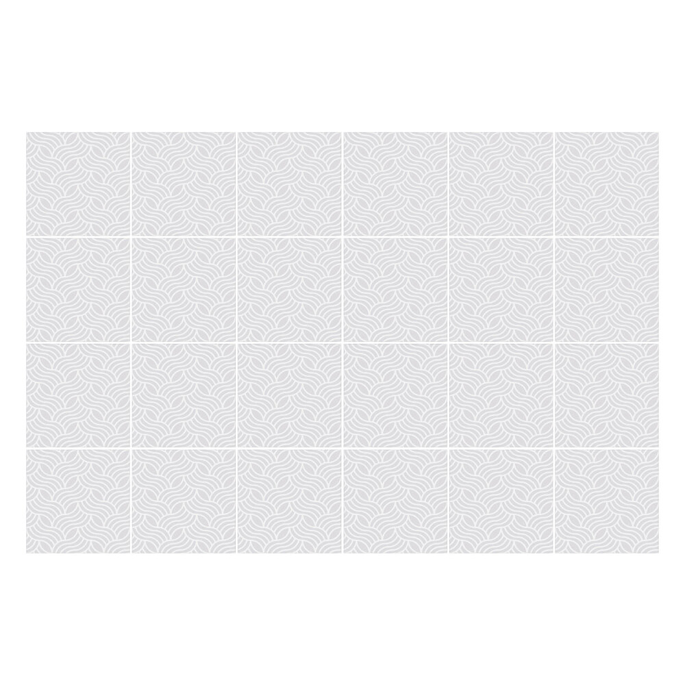 Samolepka na dlaždice Vlnité čáry v pohybu