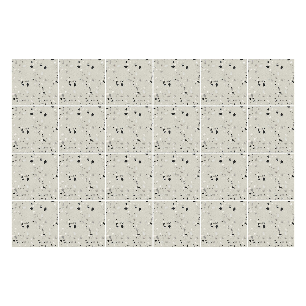 Samolepka na dlaždice Abstraktní motiv s tvary