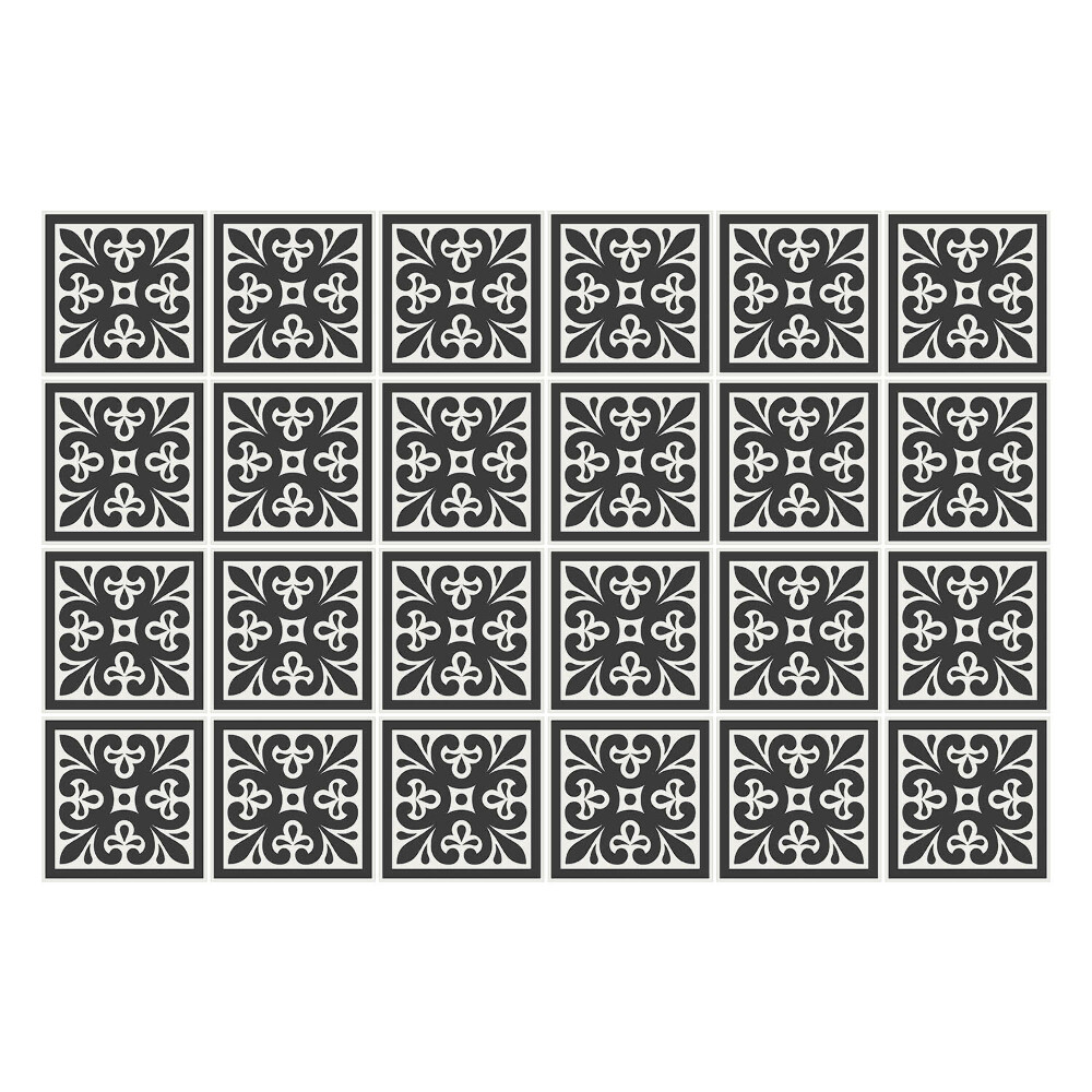 Nálepka na dlaždice Minimalisticky zdobené dlaždice