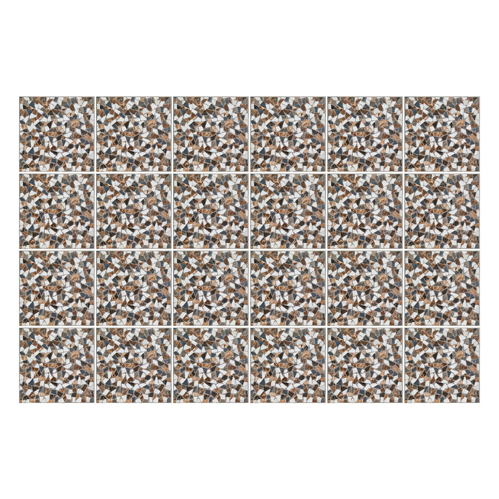 Samolepka na dlaždice Geometrické motivy v mozaice