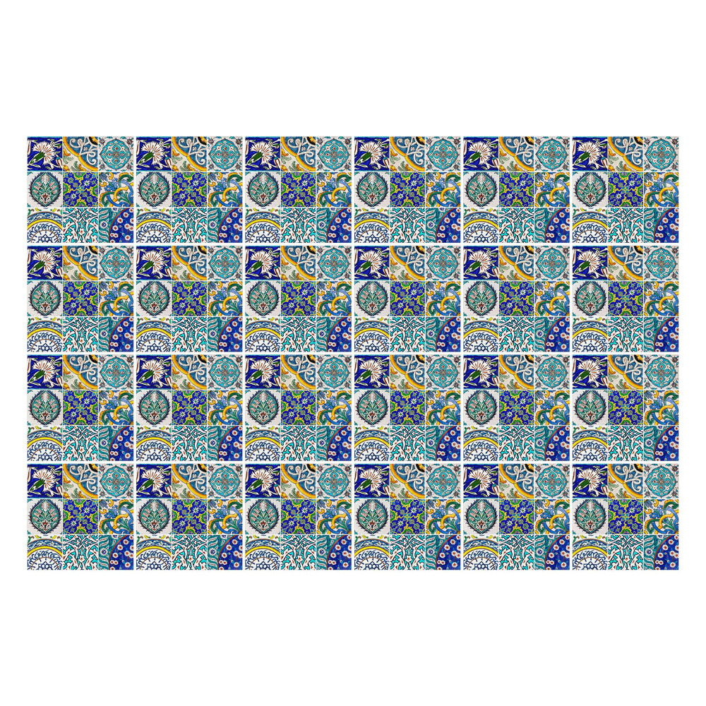 Nálepka na dlaždice Mozaika s ornamenty