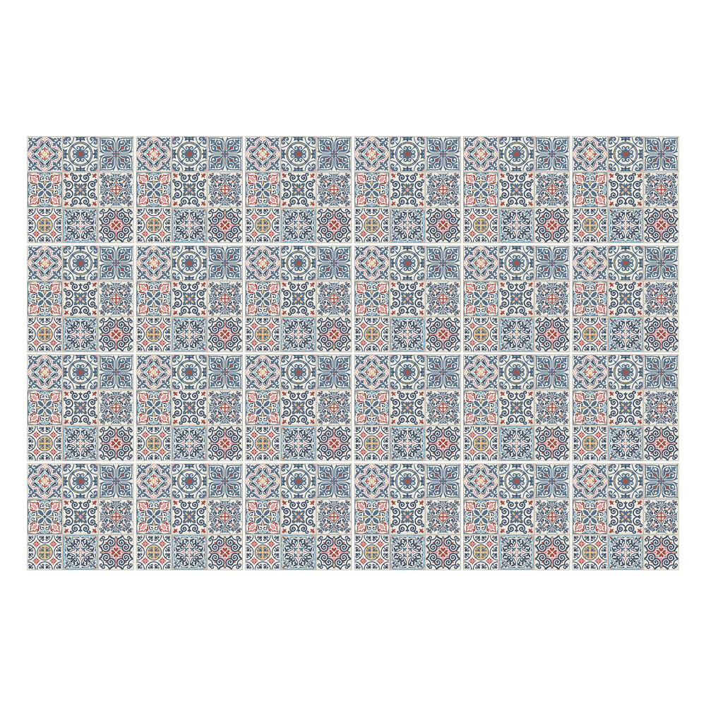 Samolepka na dlaždice Geometrické uspořádání dlaždic