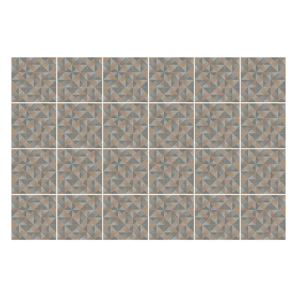 Nálepka na dlaždice Geometrické trojúhelníky