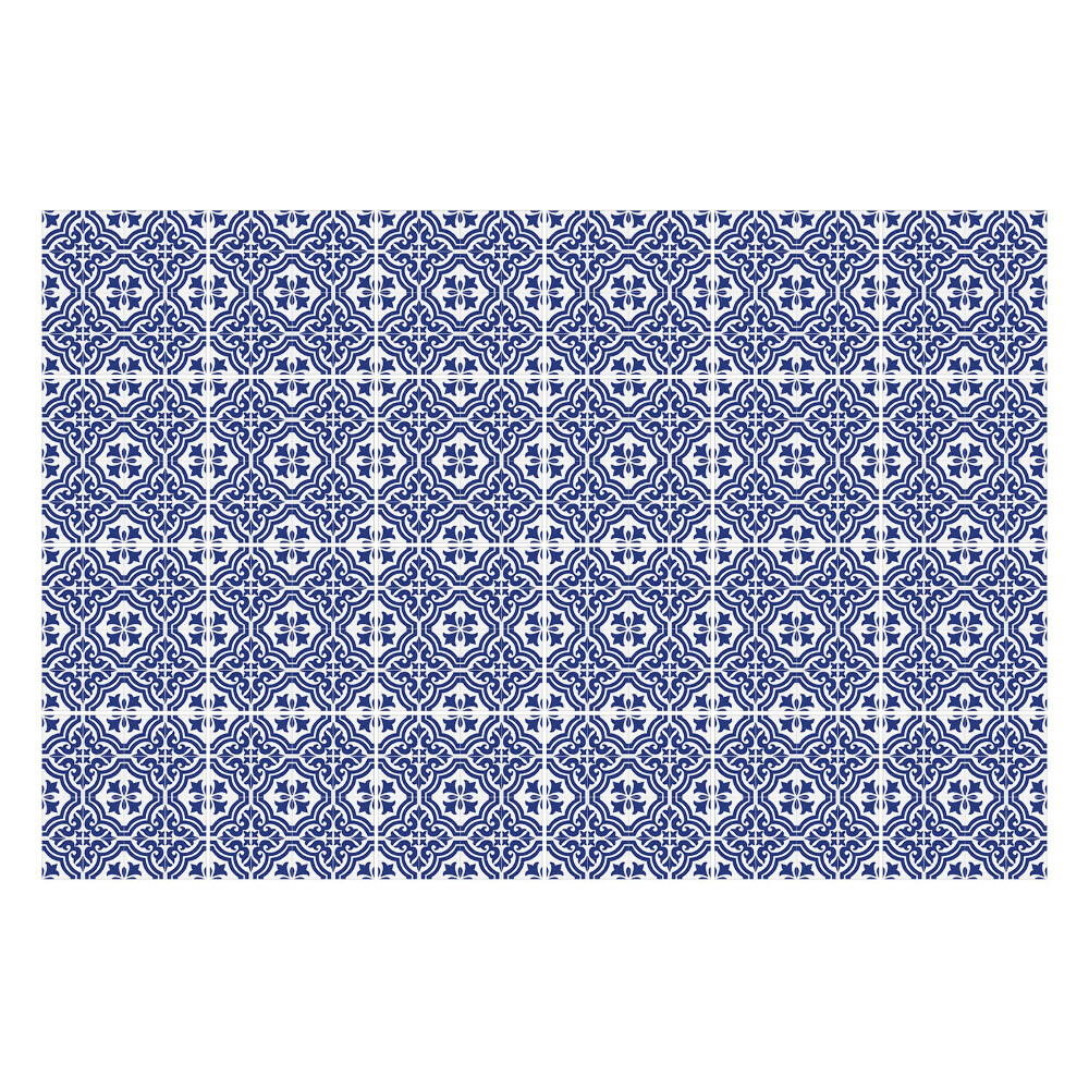 Nálepka na dlaždice Květinové ornamenty v síťovině