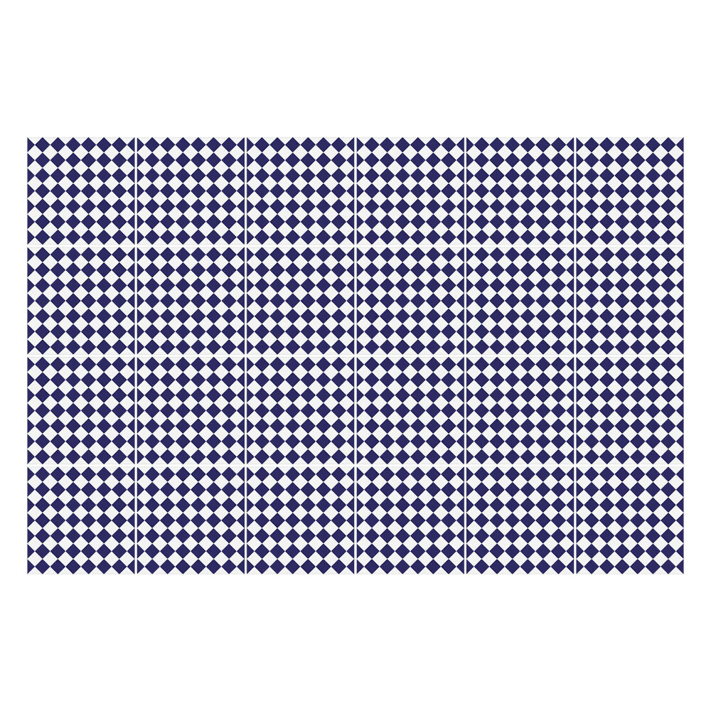 Nálepka na dlaždice Diamantová mřížka