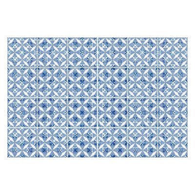 Nálepka na dlaždice Geometrické diamanty v mřížce