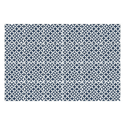 Samolepka na dlaždice Geometrické obrazce v mřížce