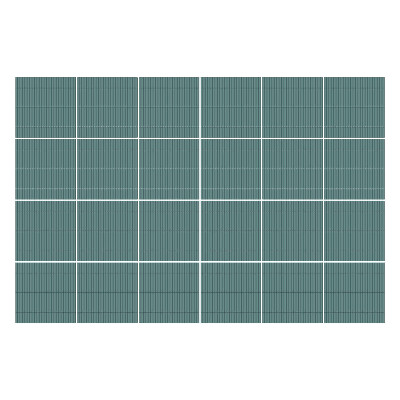 Samolepka na dlaždice Bambusový vzor