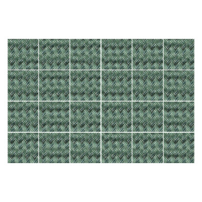 Samolepka na dlaždice Rybí kostní glazura