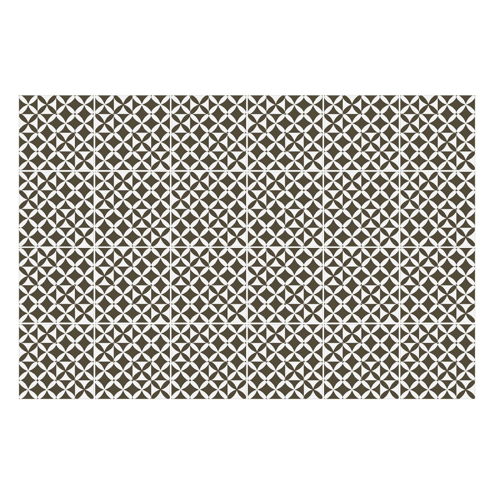 Nálepka na dlaždice Geometrický módní vzor