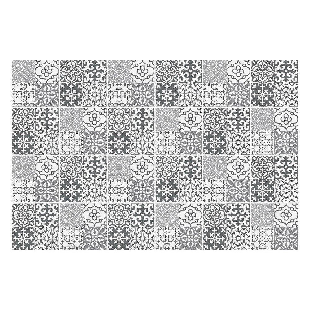 Nálepka na dlaždice Elegantně zdobené dlaždice