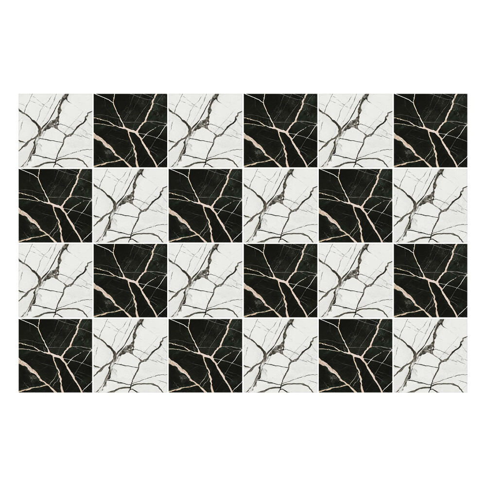 Samolepka na dlaždice Elegantní mozaika s žilkami