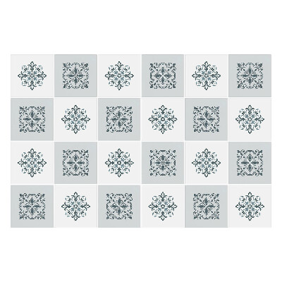 Nálepka na dlaždice Elegantní ozdoby na pozadí