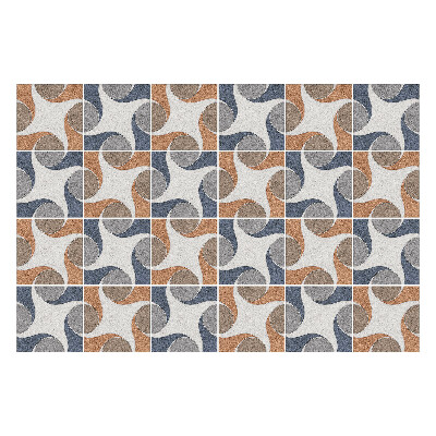 Nálepka na dlaždice Geometrické tvary v rozvržení