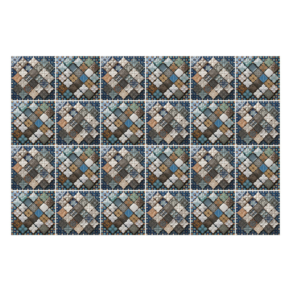 Nálepka na dlaždice Geometrická mozaika