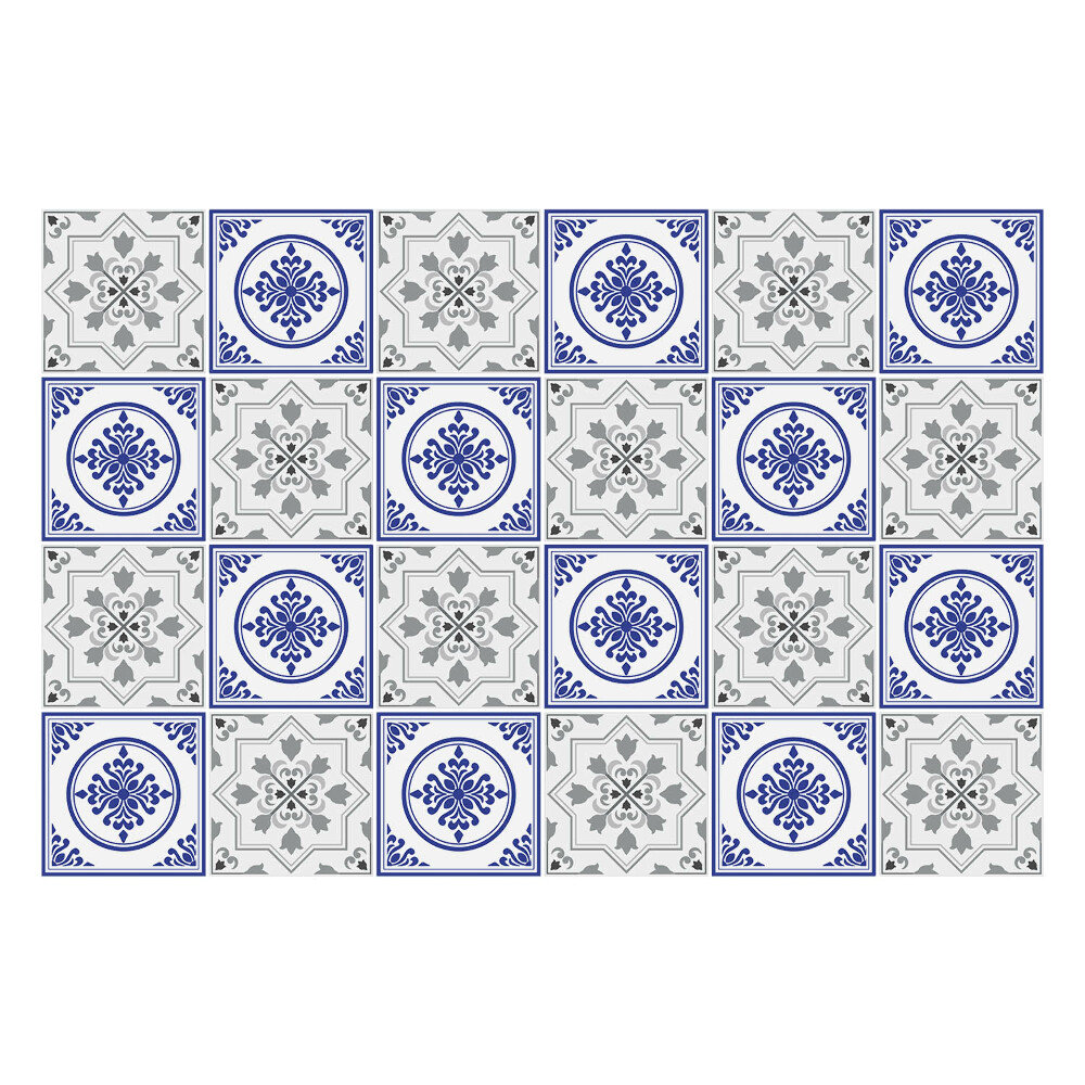 Samolepka na dlaždice Klasické dlaždice s ornamenty