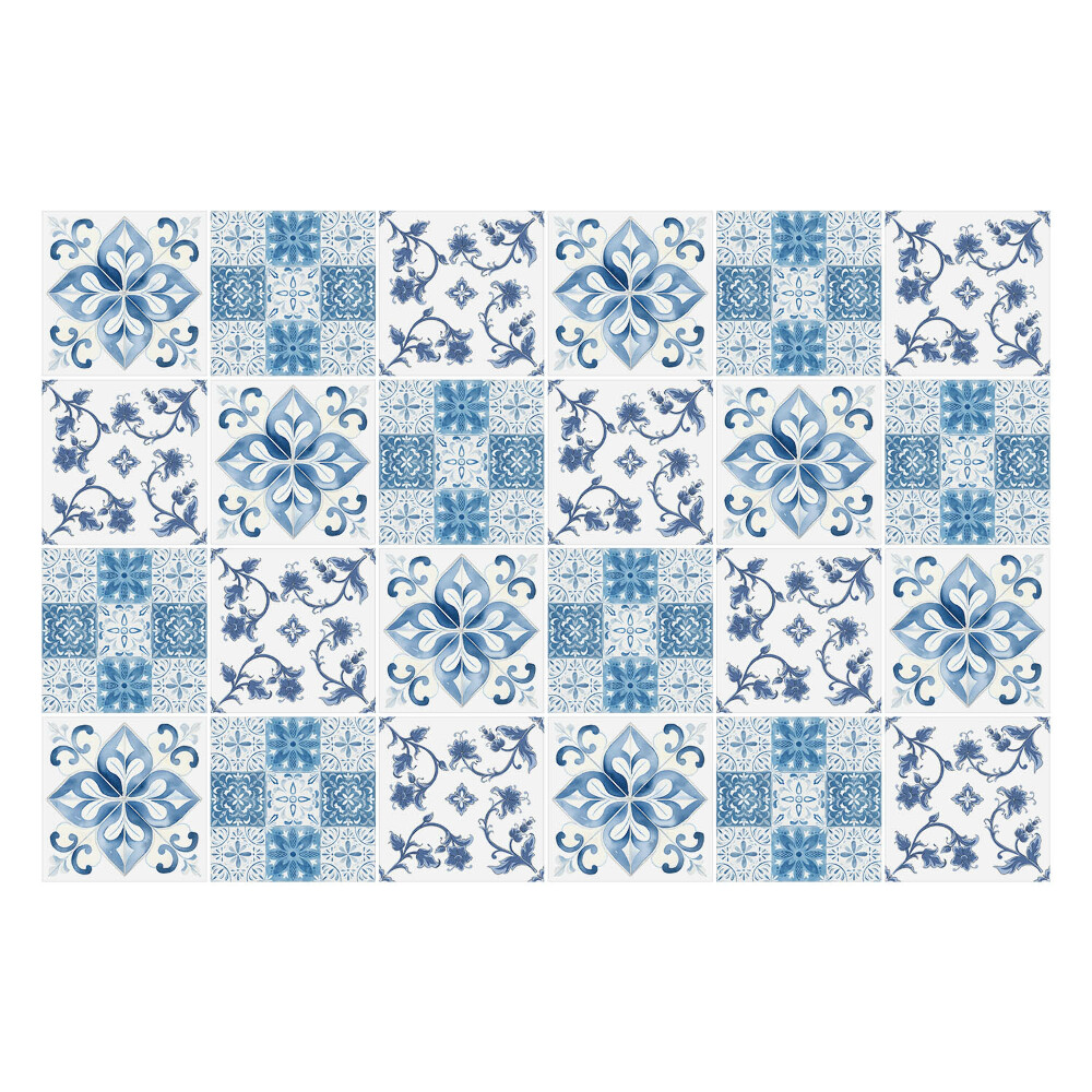 Samolepka na dlaždice Klasické dlaždice s ornamenty