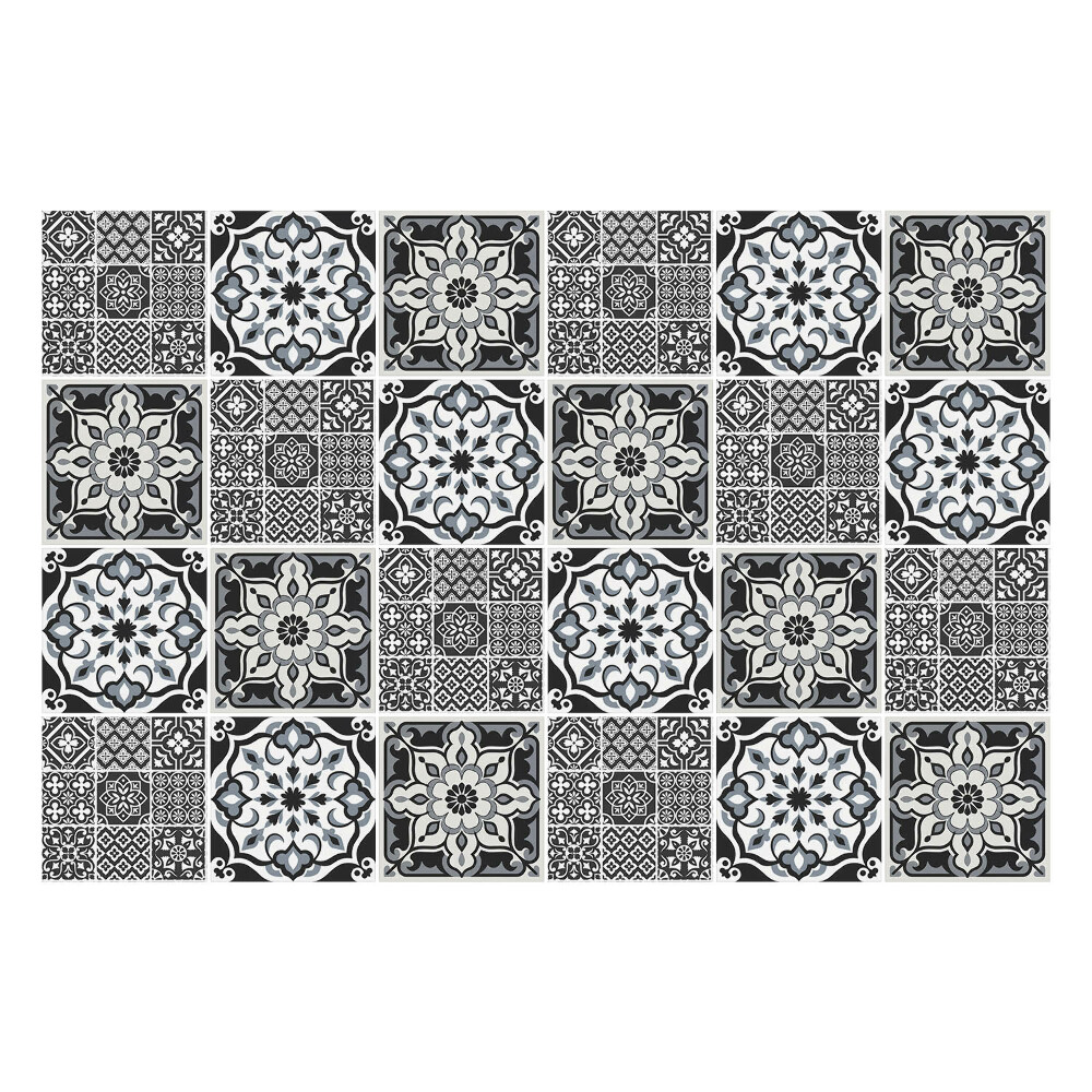 Samolepka na dlaždice Klasické dlaždice s ornamenty