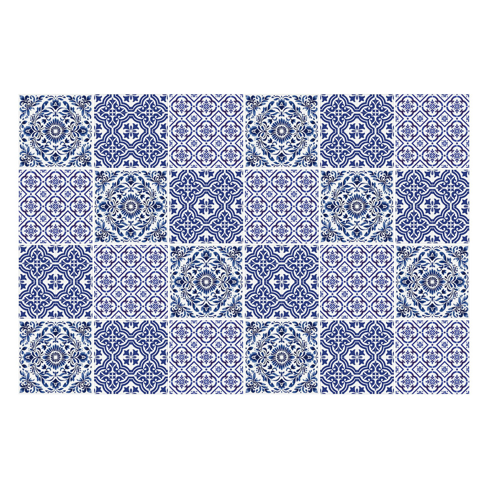 Nálepka na dlaždice Jemně zdobené dlaždice