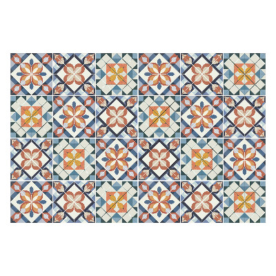 Samolepka na dlaždice Vzorovaná vintage mozaika