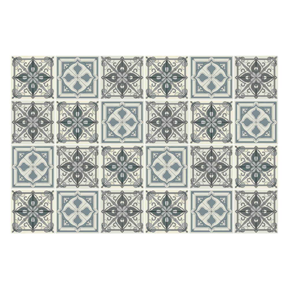 Nálepka na dlaždice Elegantní šedé dlaždice