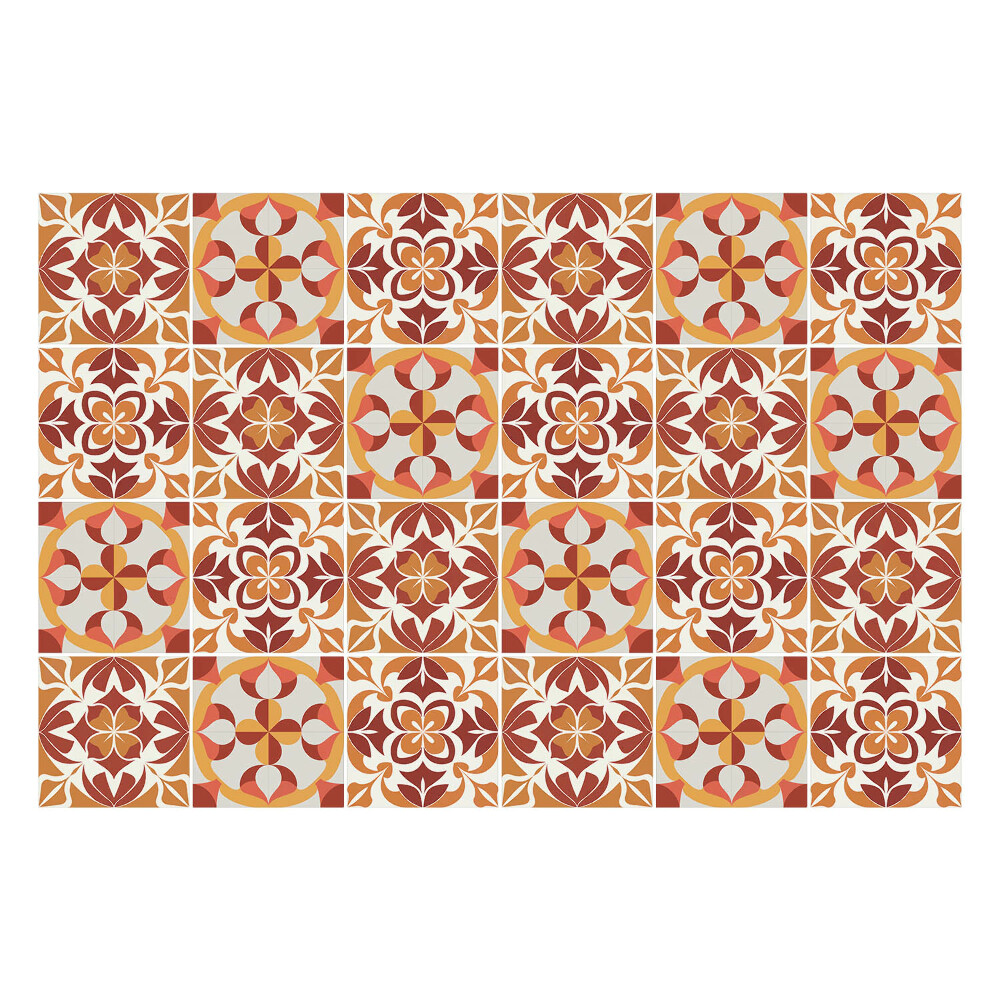 Nálepka na dlaždice Krásná vzorovaná mozaika