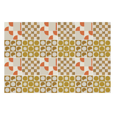 Nálepka na dlaždice Geometrické tvary a obrazce