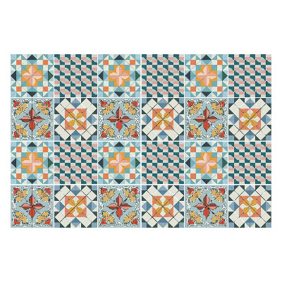 Nálepka na dlaždice Pastelový design