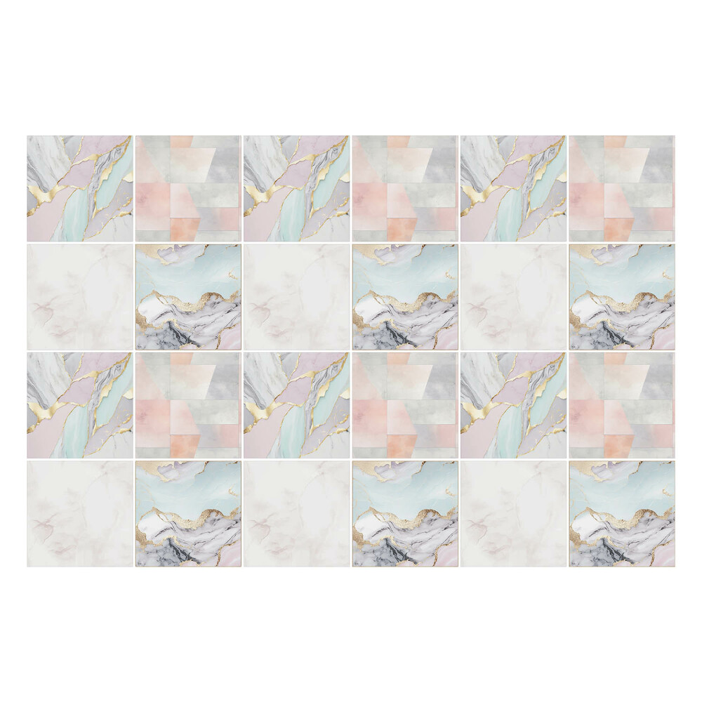 Nálepka na dlaždice Pastelové kuličky