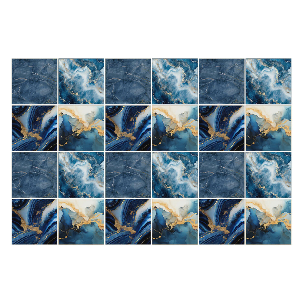 Nálepka na dlaždice Abstraktní vlny a pruhy