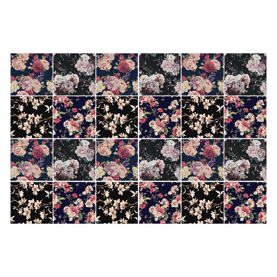 Samolepka na dlaždice Květinové kompozice