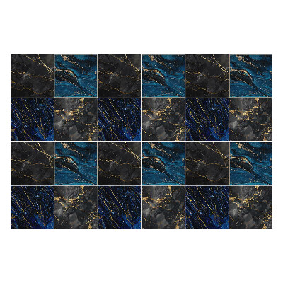 Samolepka na dlaždice Elegantní mramorová mozaika